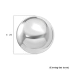 Sterling Silver Earring with Push Back