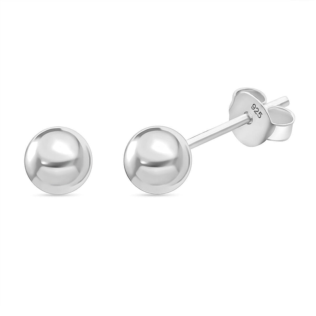 Sterling Silver Earring with Push Back