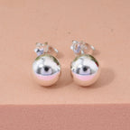 Sterling Silver Earring with Push Back