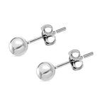 Sterling Silver Earring with Push Back