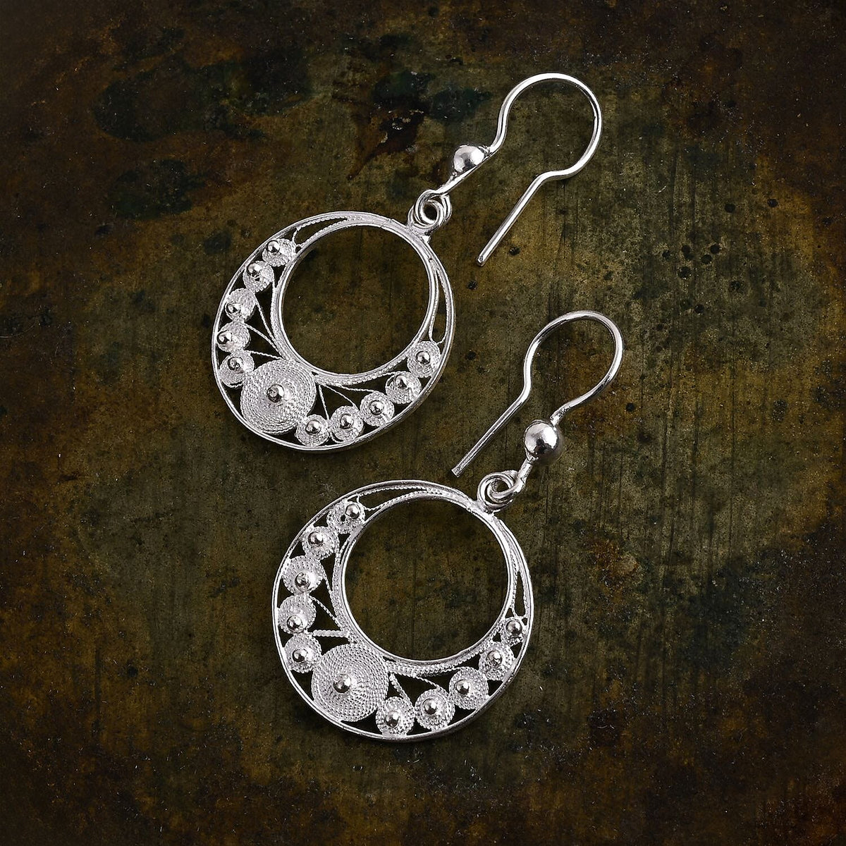 Royal Bali Collection Sterling Silver Earring with Hook 8234844 1