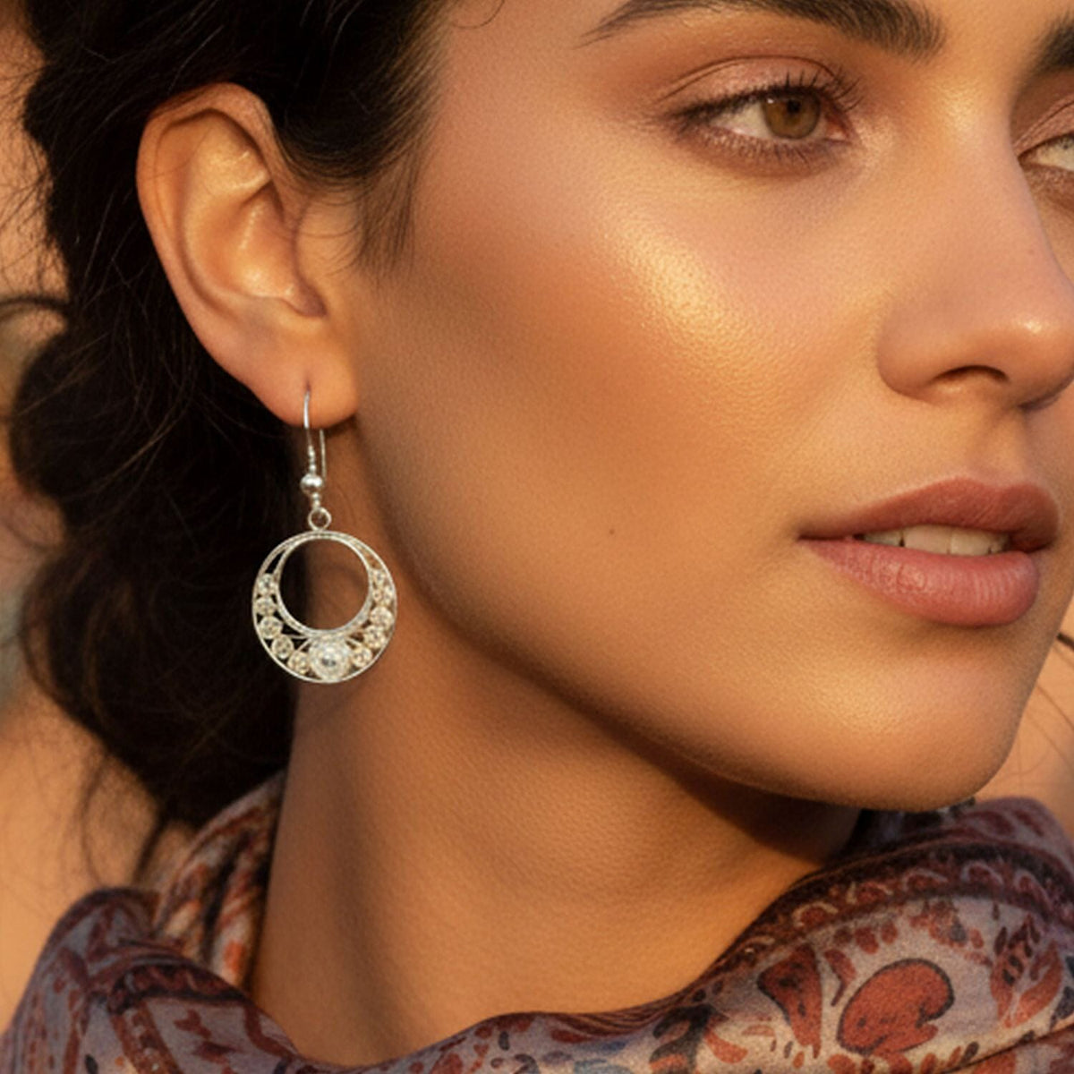 Royal Bali Collection Sterling Silver Earring with Hook 8234844 2