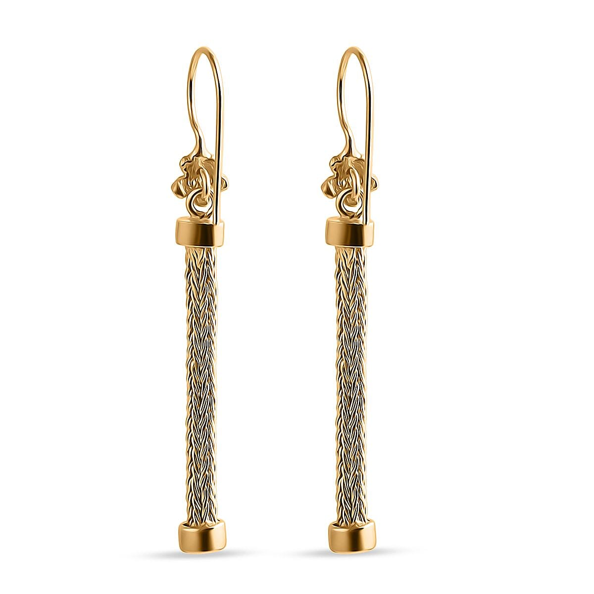 Sterling Silver Earring with Hook in 22K Vermeil Yellow Gold Plated 8286477 2