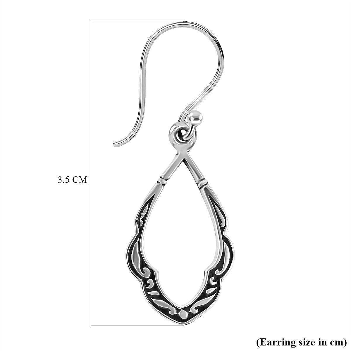 Royal Bali Collection - Sterling Silver Earrings (with Hook) 7196391 5
