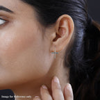Royal Bali Collection - Sterling Silver Dragonfly Earrings (with Hook)