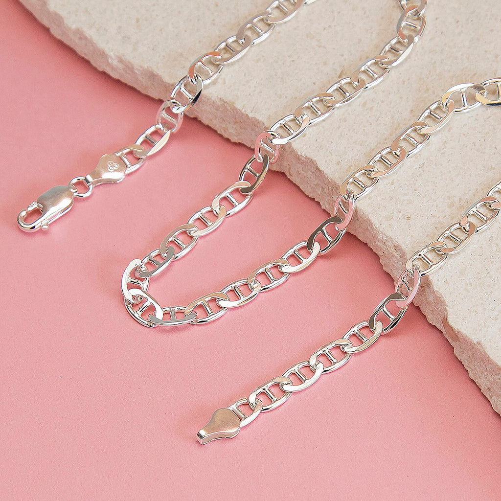 Sterling Silver Chain (Size - 18),  Silver Wt. 14.5 Gms