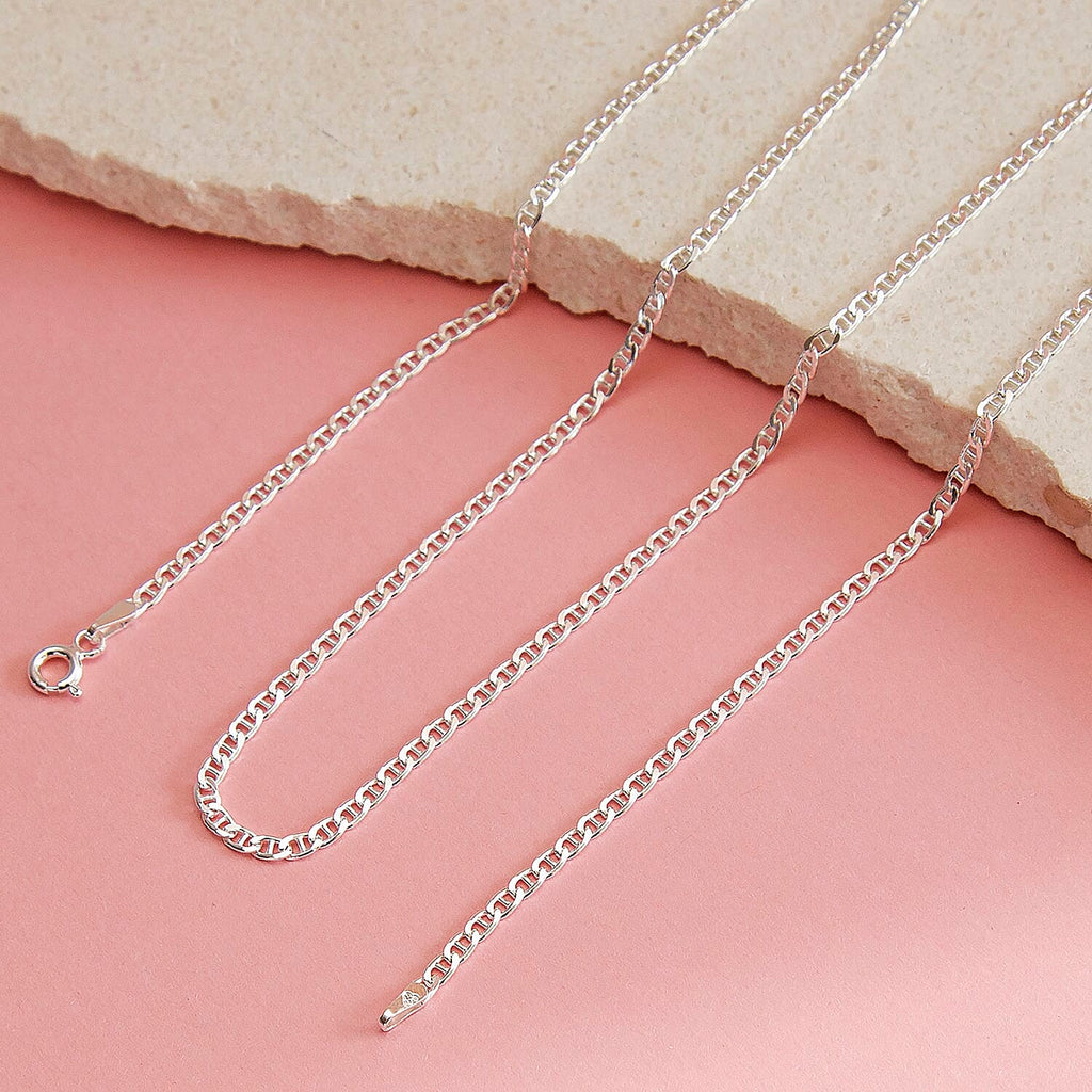 Sterling Silver Chain (Size - 20)