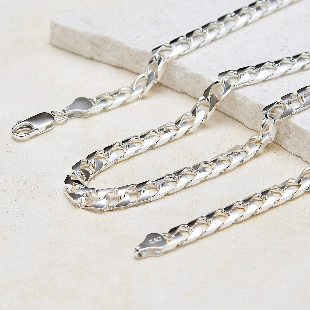 Sterling Silver Chain (Size - 18),  Silver Wt. 24.5 Gms