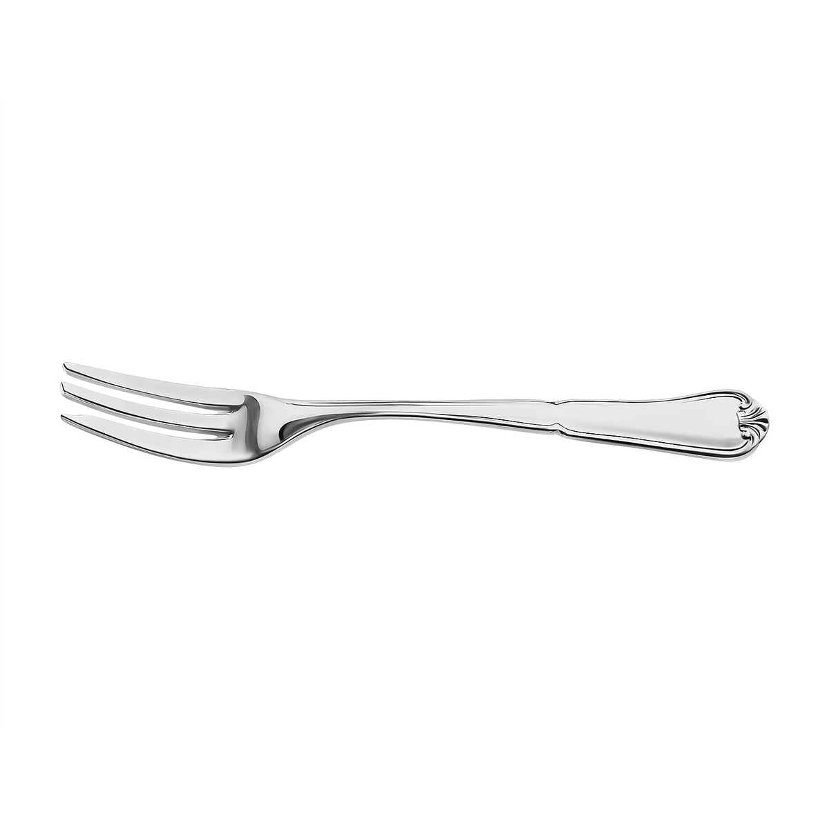 Five Star Close Out-  Hallmarked 925 Sterling Silver Cake Fork (5.5 Inch), Silver Wt. 24.34 Gms 7599310 0