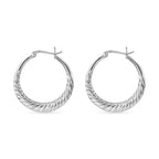 Sterling Silver Hoop Earrings