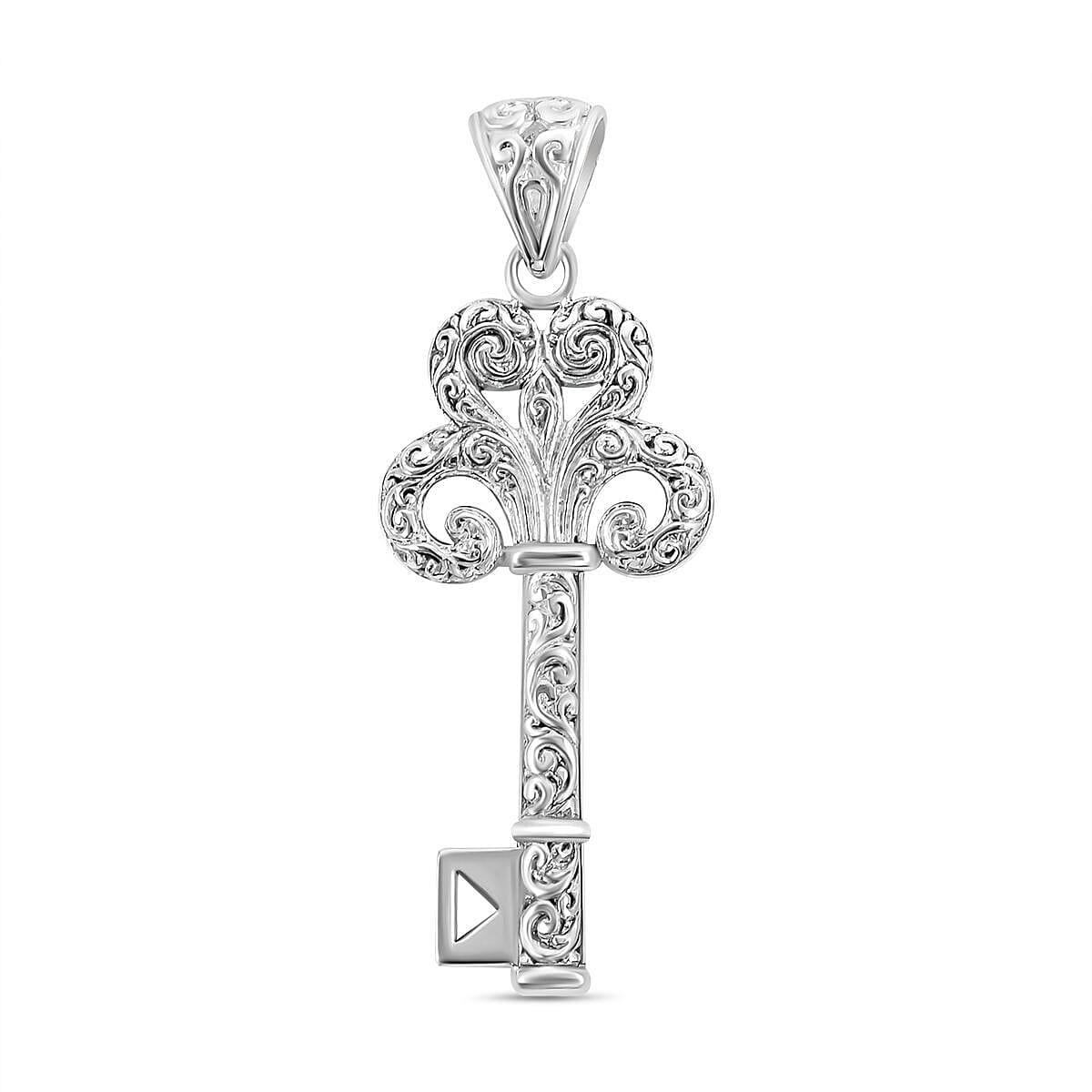 Sterling Silver Key Pendant 7238771 0