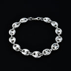 Sterling Silver Mariner Bracelet (Size - 7), Silver Wt. 8.90 Gms