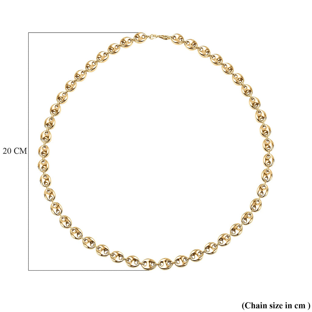 Sterling Silver Mariner Necklace (Size - 22), Silver Wt. 27.50 Gms