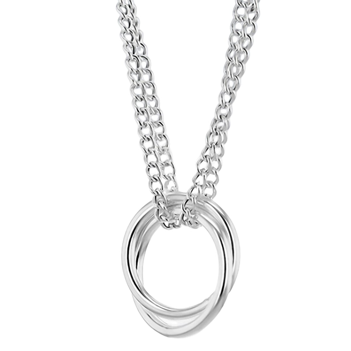 Sterling Silver Necklace (Size - 16) 7688250 0