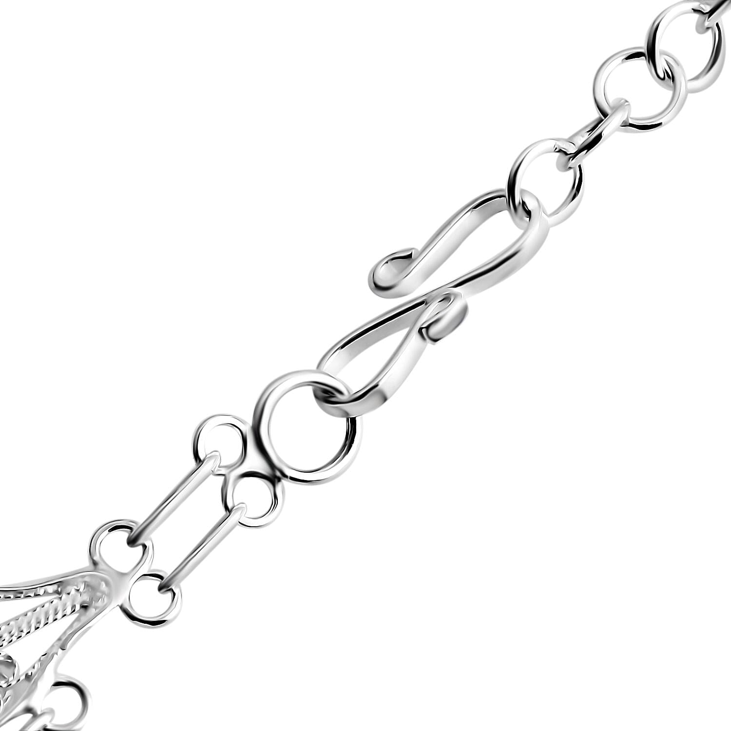 Royal Bali Collection Sterling Silver Necklace (Size 18 - 2 Ext), Silver Wt. 25.80 Gms. 8234077 3