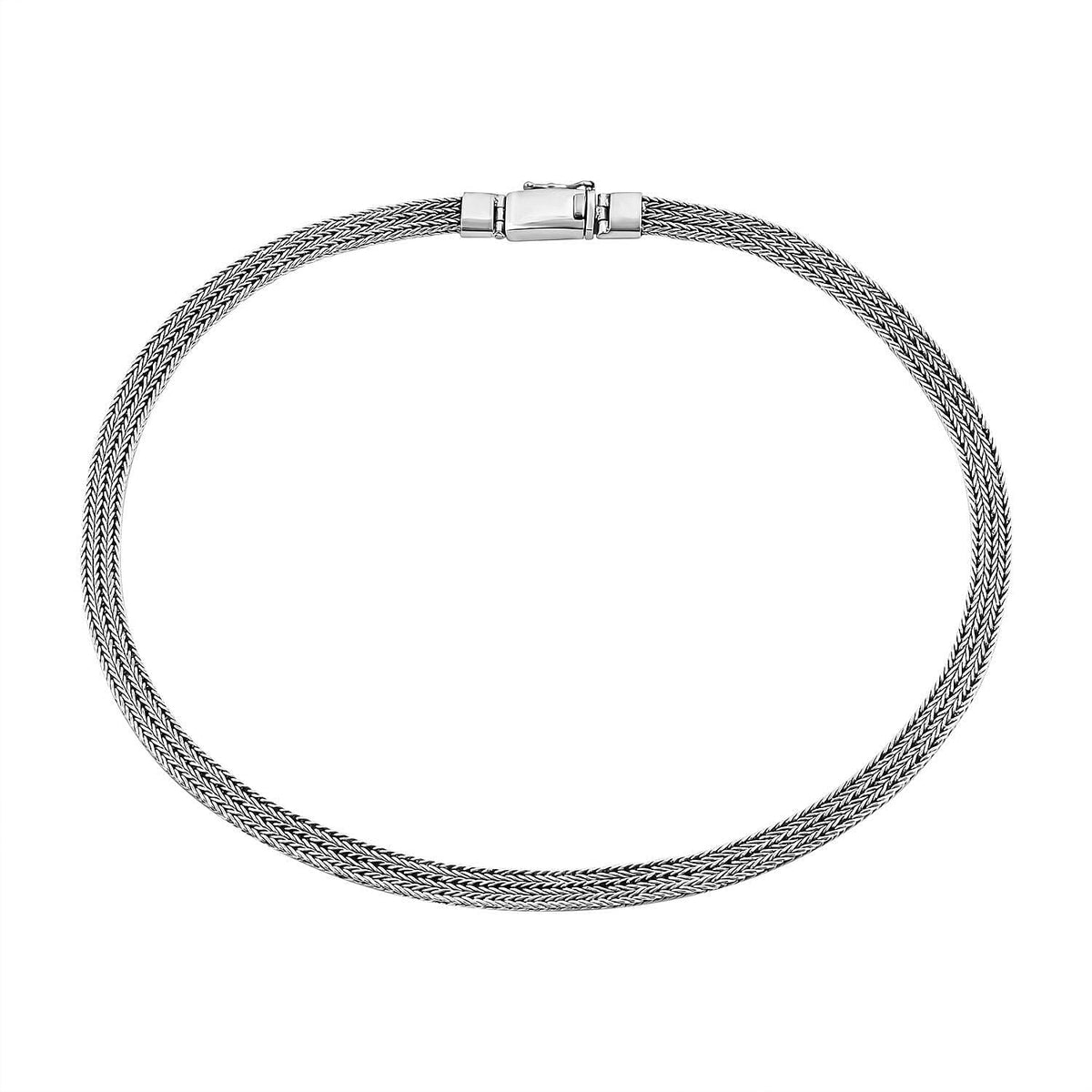 Royal Bali Collection - Sterling Silver Tulang Naga Necklace (Size - 18), Silver Wt. 55.35 Gms 7619992 0