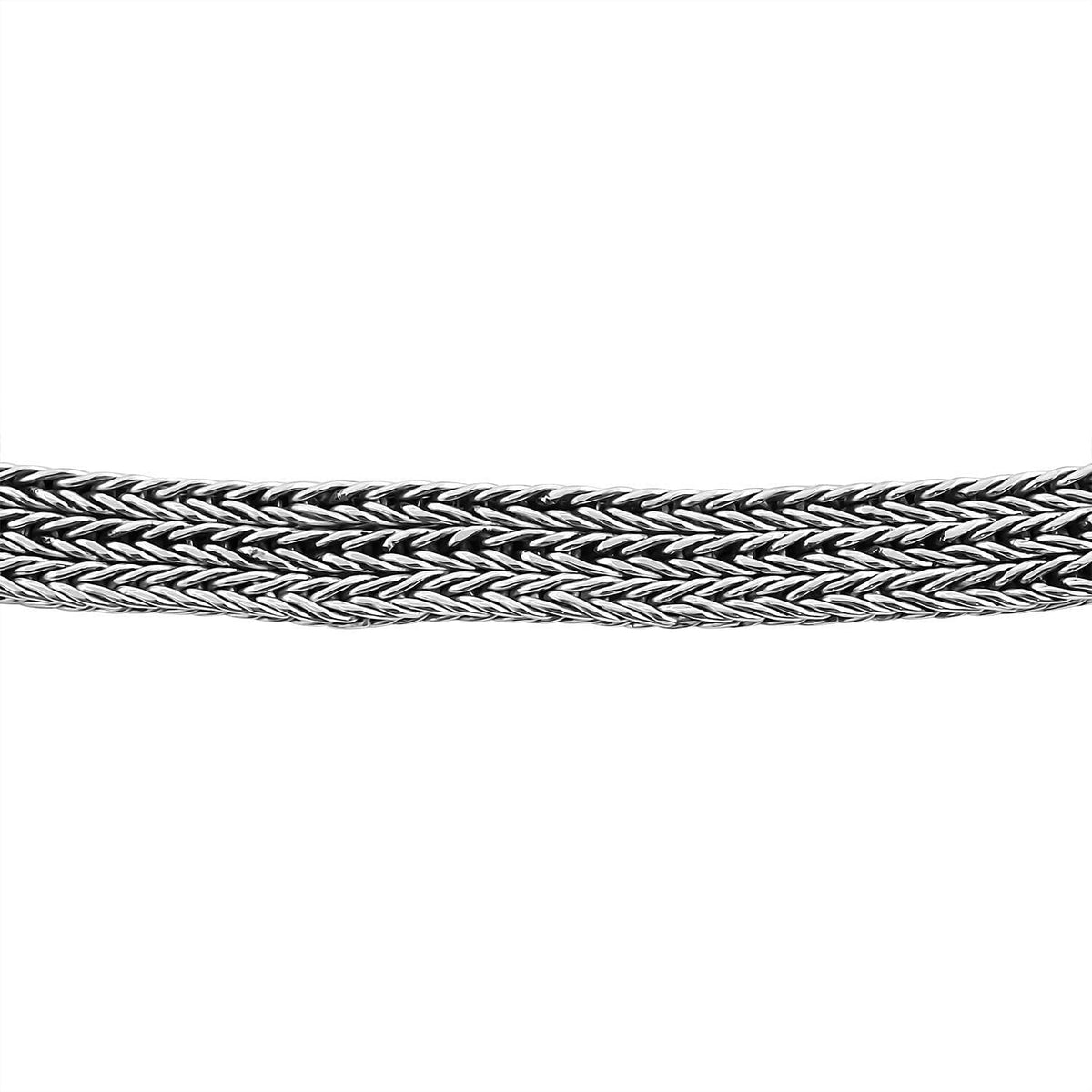 Royal Bali Collection - Sterling Silver Tulang Naga Necklace (Size - 18), Silver Wt. 55.35 Gms 7619992 3