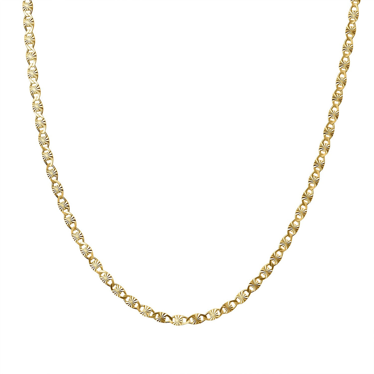 Sterling Silver Necklace (Size - 18) YG 7990585 2