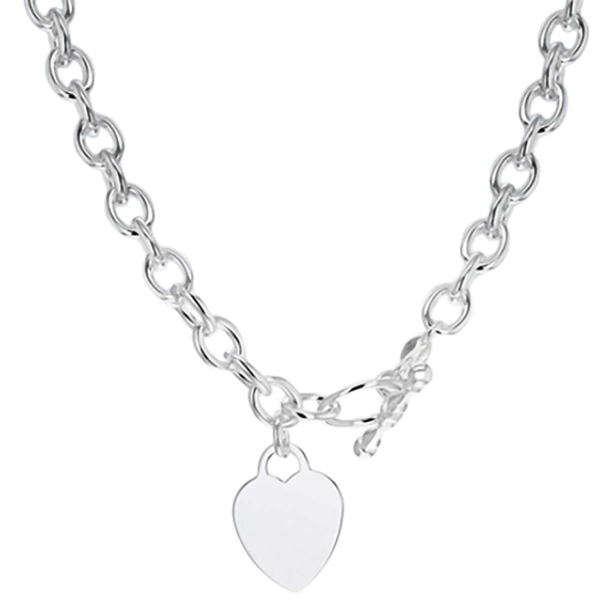 Sterling Silver Necklace (Size - 18) 7688164 0