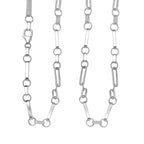 Designer Close Out - Sterling Silver BELLISSIMO Necklace (Size - 20),  Silver Wt. 10.22 Gms