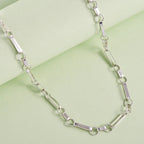 Designer Close Out - Sterling Silver BELLISSIMO Necklace (Size - 20),  Silver Wt. 10.22 Gms