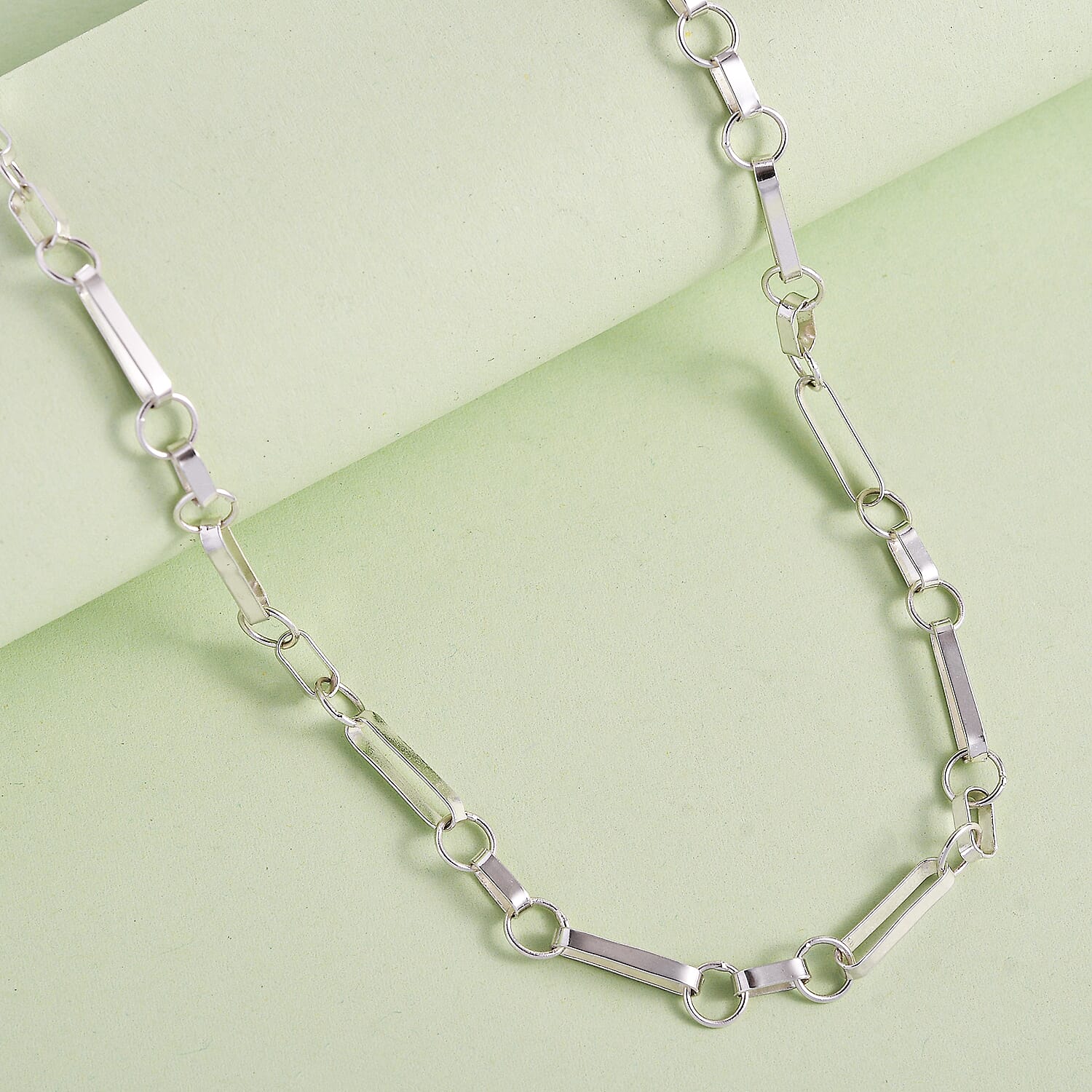 Designer Close Out - Sterling Silver BELLISSIMO Necklace (Size - 20) 7897166 2