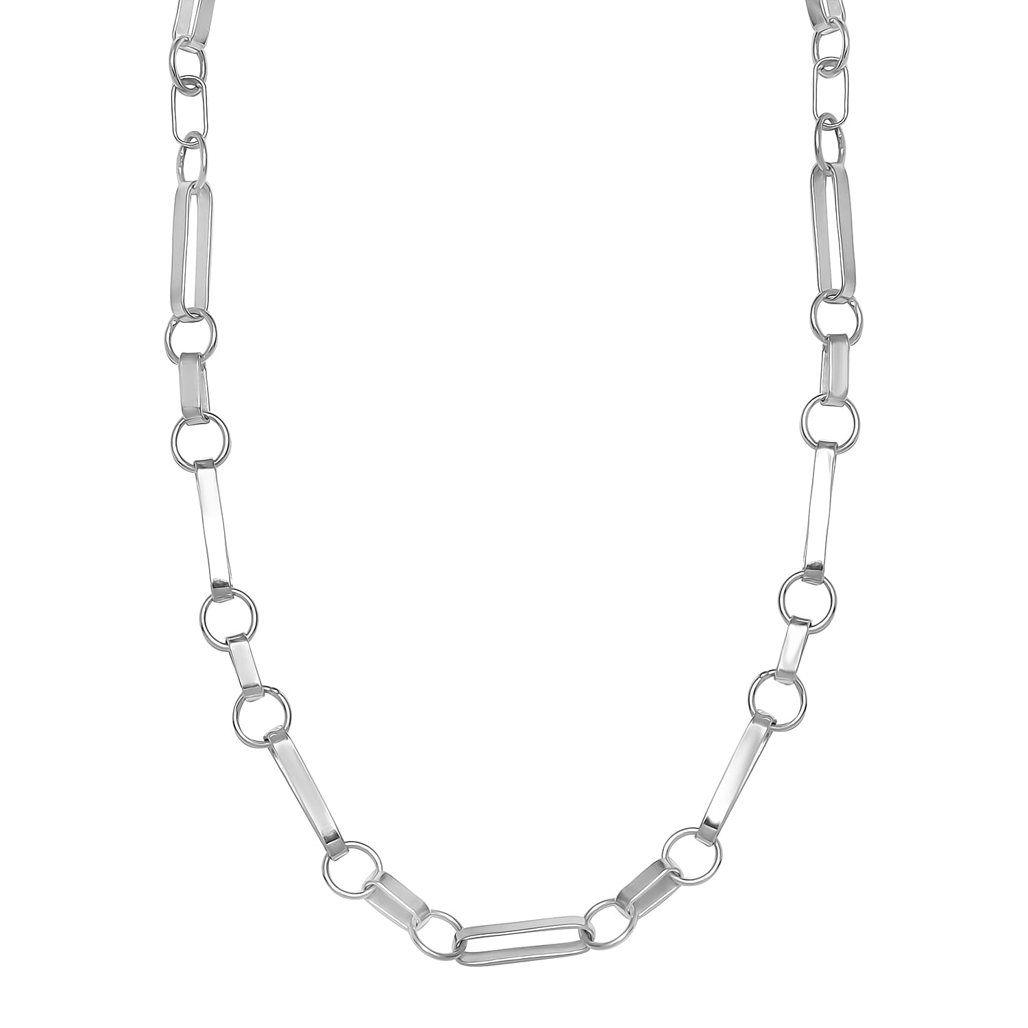 Designer Close Out - Sterling Silver BELLISSIMO Necklace (Size - 20) 7897166 5