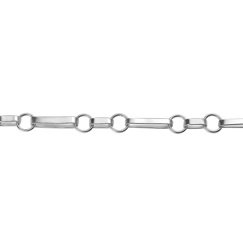 Designer Close Out - Sterling Silver BELLISSIMO Necklace (Size - 20),  Silver Wt. 10.22 Gms
