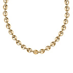 Mariner Necklace in Yellow Gold Overlay Sterling Silver (Size - 20), Silver Wt. 25.50 Gms