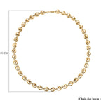 Mariner Necklace in Yellow Gold Overlay Sterling Silver (Size - 20), Silver Wt. 25.50 Gms