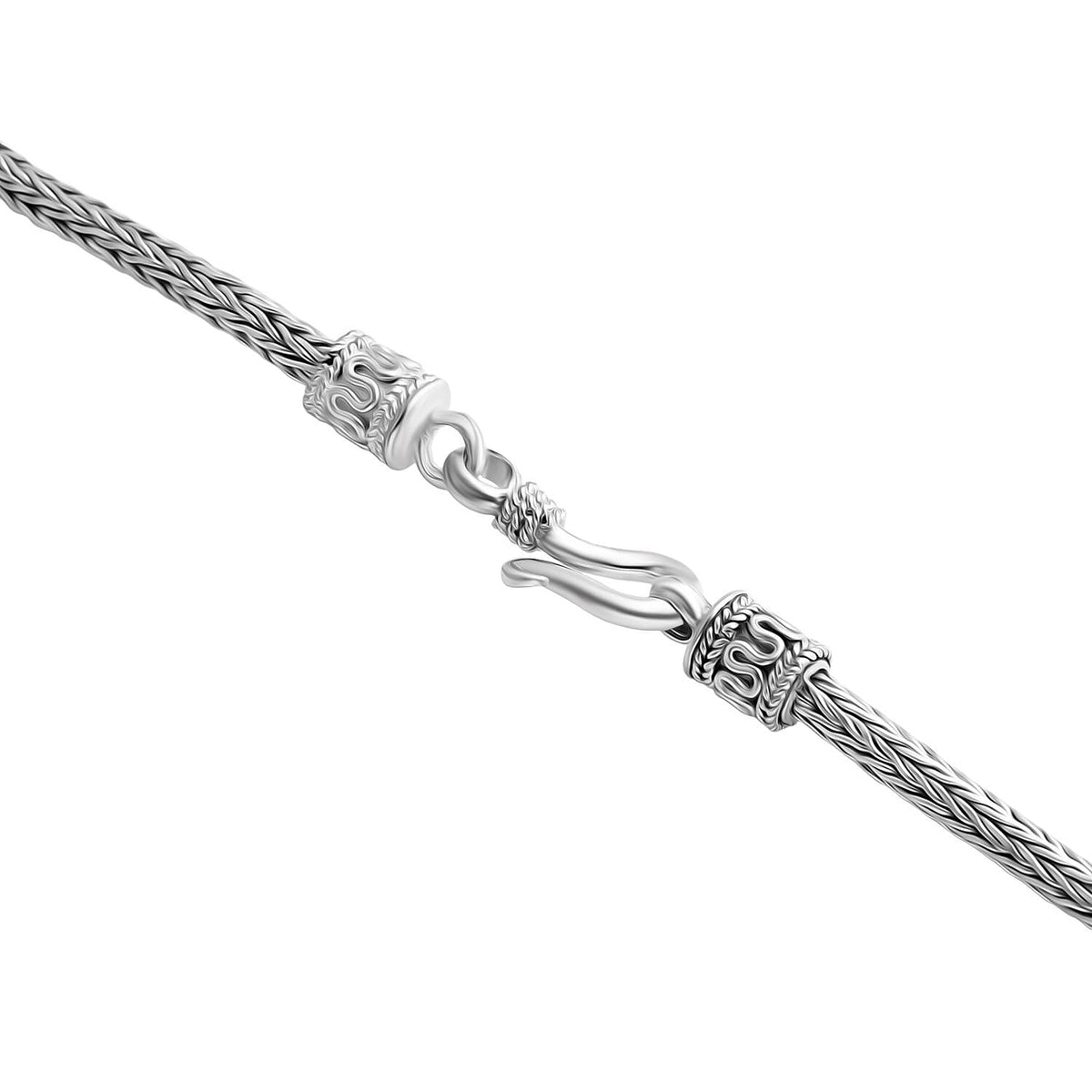 Royal Bali- Sterling Silver Dragon Necklace (Size 20), Silver Wt. 27.95 Gms. 7750646 4