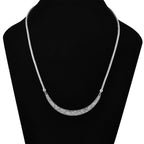 Sterling Silver Necklace (Size - 20) with T - Bar Clasp, Silver Wt. 25.06 Gms.