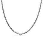 Royal Bali Collection - Artisan Crafted Sterling Silver Borobudur Necklace (Size - 20), Silver Wt. 40 Gms
