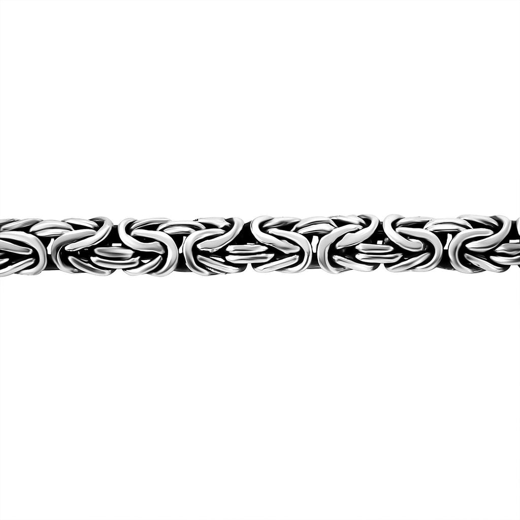 Royal Bali Collection - Artisan Crafted Sterling Silver Borobudur Necklace (Size - 20), Silver Wt. 40 Gms