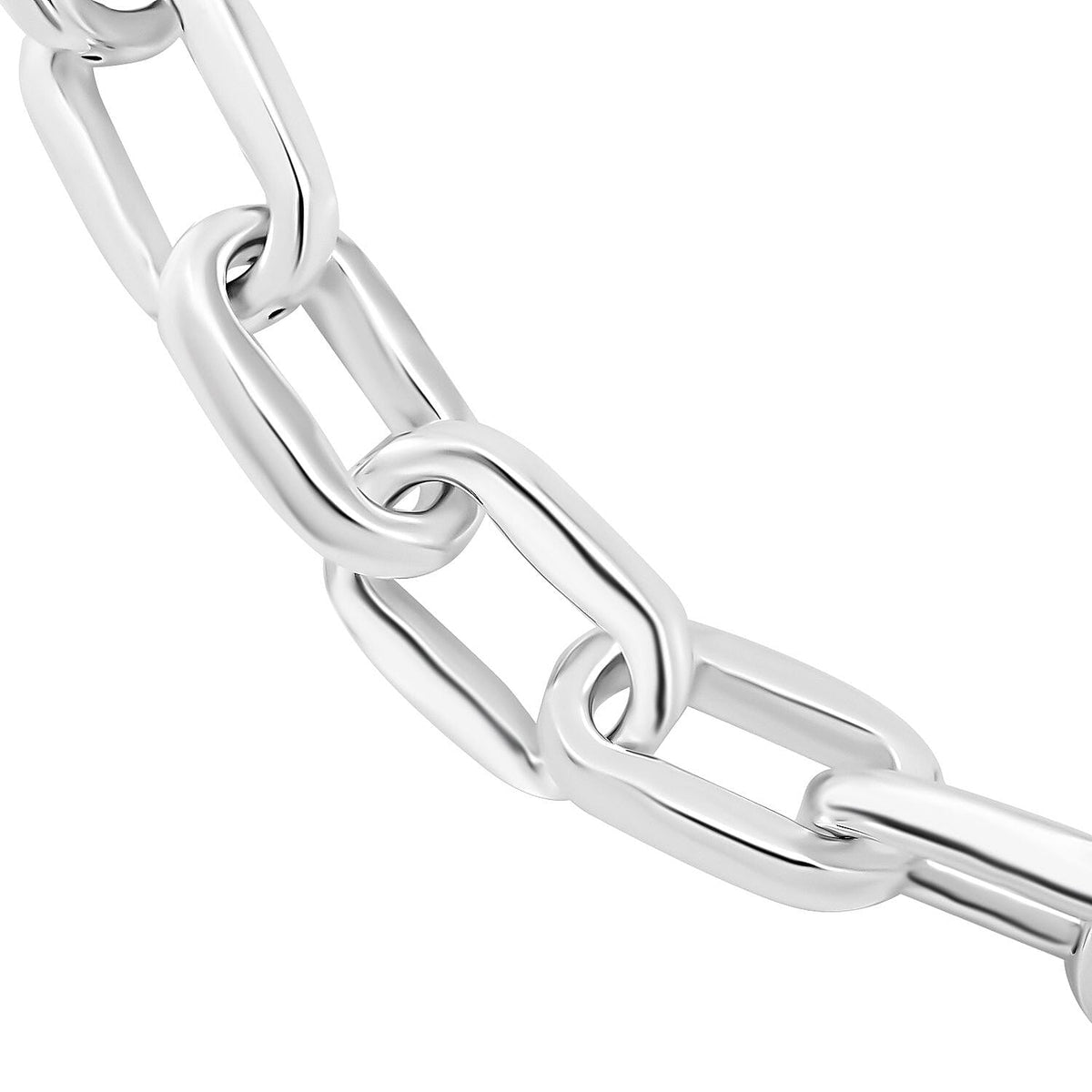 Sterling Silver Link Necklace (Size - 20) 7801441 3