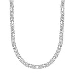 Ottoman Treasure - Sterling Silver Byzantine SOLID Necklace (Size - 20),  Silver Wt. 44.07 Gms