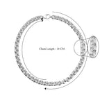 La Bella One Time Deal- Sterling Silver Link Rope Necklace (Size - 20), Silver Wt. 81.60 Gms