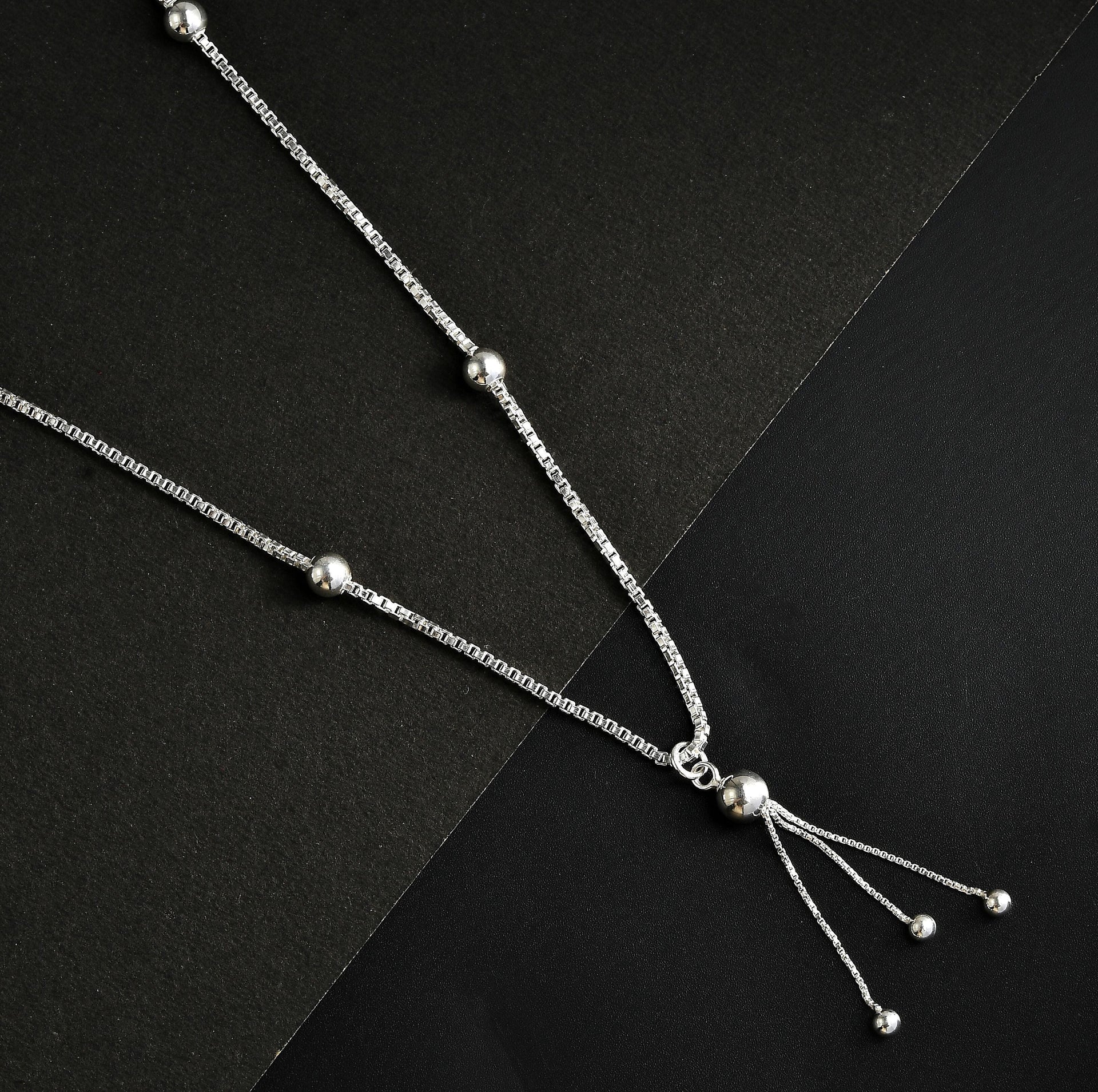 Vicenza Find- Sterling Silver Necklace (Size - 20) 7897165 2