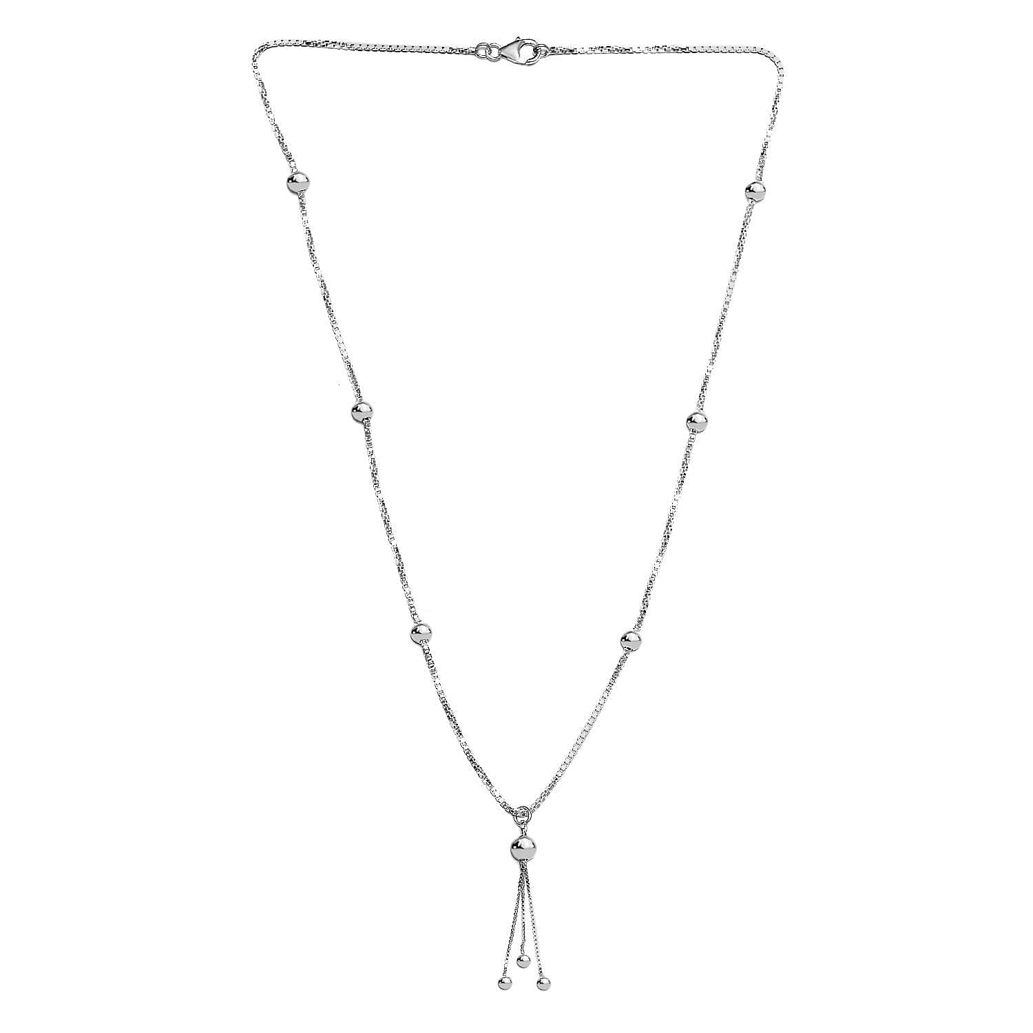 Vicenza Find- Sterling Silver Necklace (Size - 20) 7897165 4