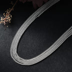 Sterling Silver Necklace (Size - 20)