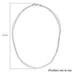 Sterling Silver Necklace (Size - 20)