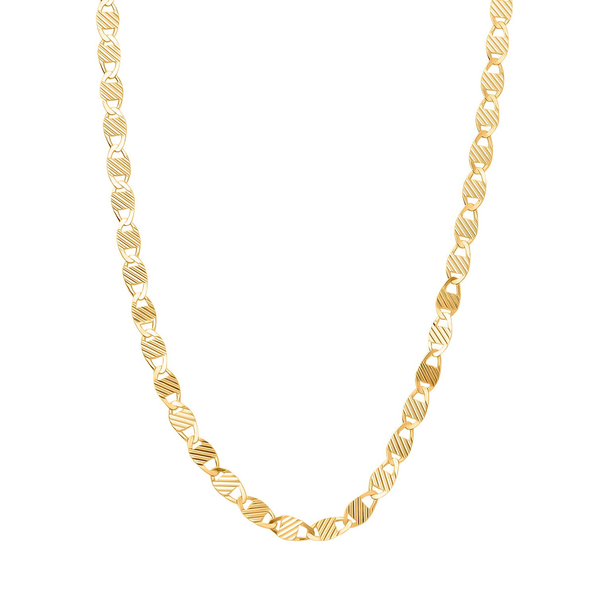 Sterling Silver Necklace (Size - 20) with gold overlay 7990659 1