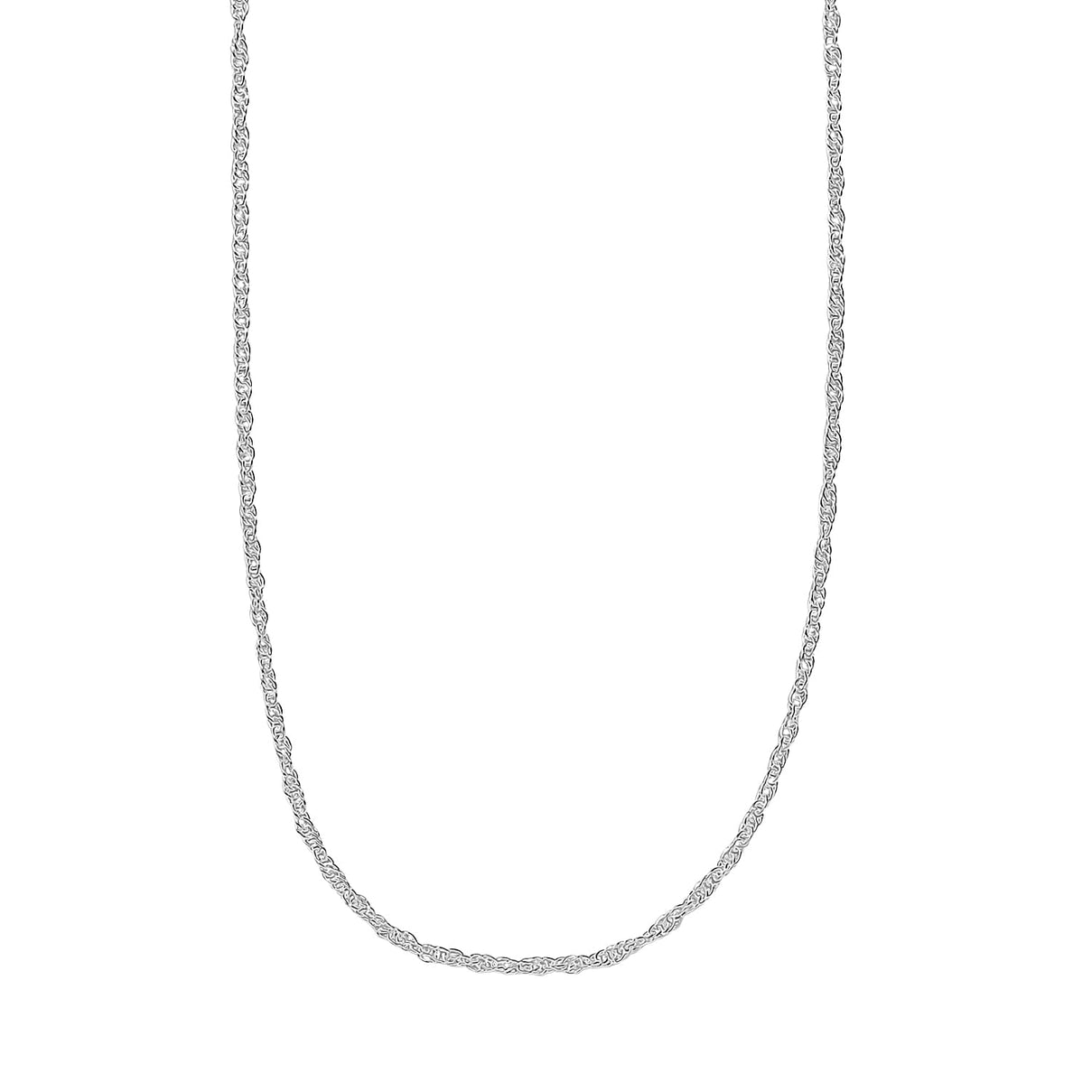 Sterling Silver Prince Of Wales Slider Necklace (Size 20) 8104220 17