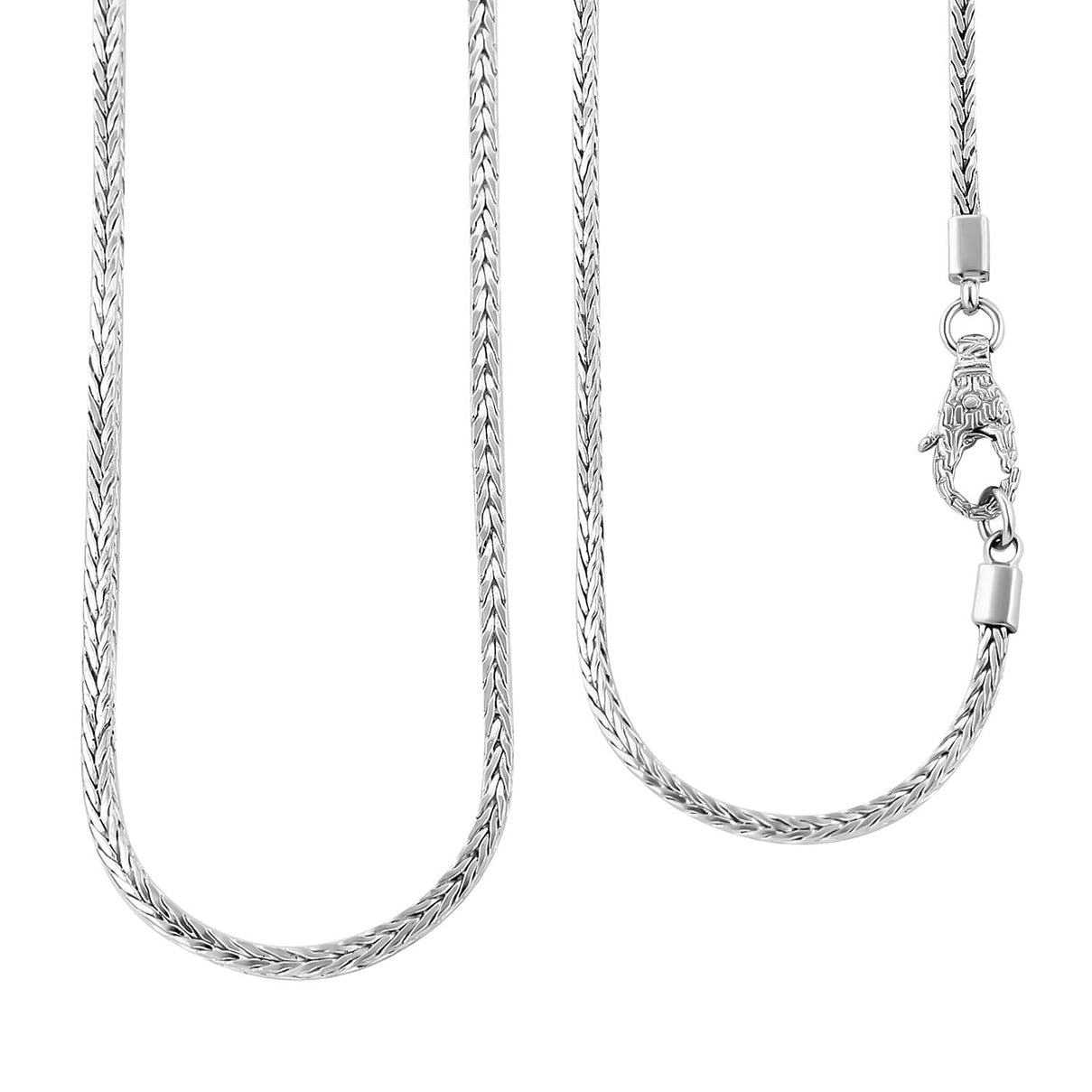 Sterling Silver Necklace (Size - 22),  Silver Wt. 15.99 Gms 7751697 0