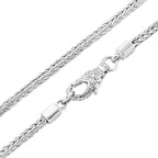 Sterling Silver Necklace (Size - 24),  Silver Wt. 15.99 Gms