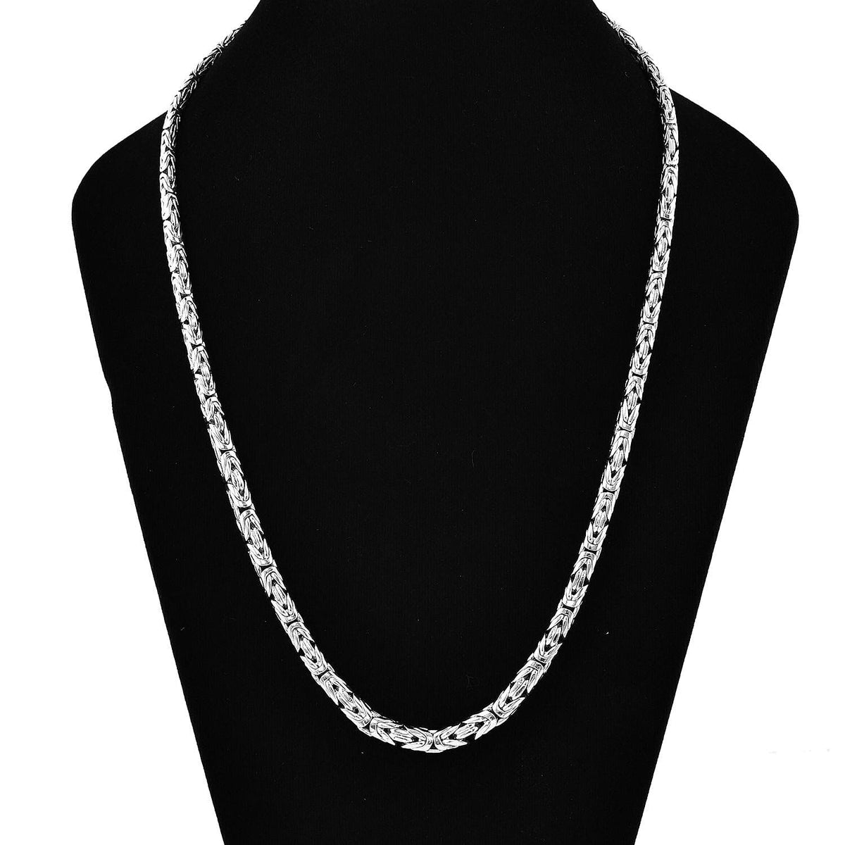 Royal Bali Collection - First Time Ever Heaviest Borobudur Sterling Silver Necklace (Size - 24) 7750562 3