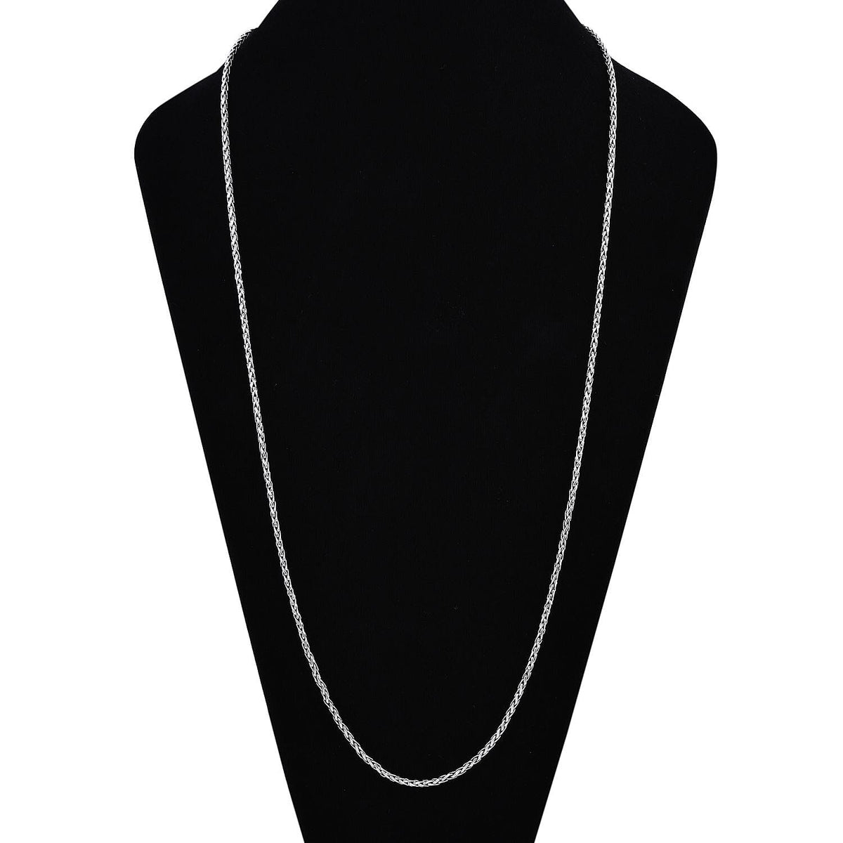 Sterling Silver Braided Necklace (Size - 30),  Silver Wt. 20.90 Gms 7620950 3