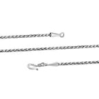 Royal Bali Collection - Sterling Silver Padian Necklace (Size - 30), Silver Wt. 20.90 Gms
