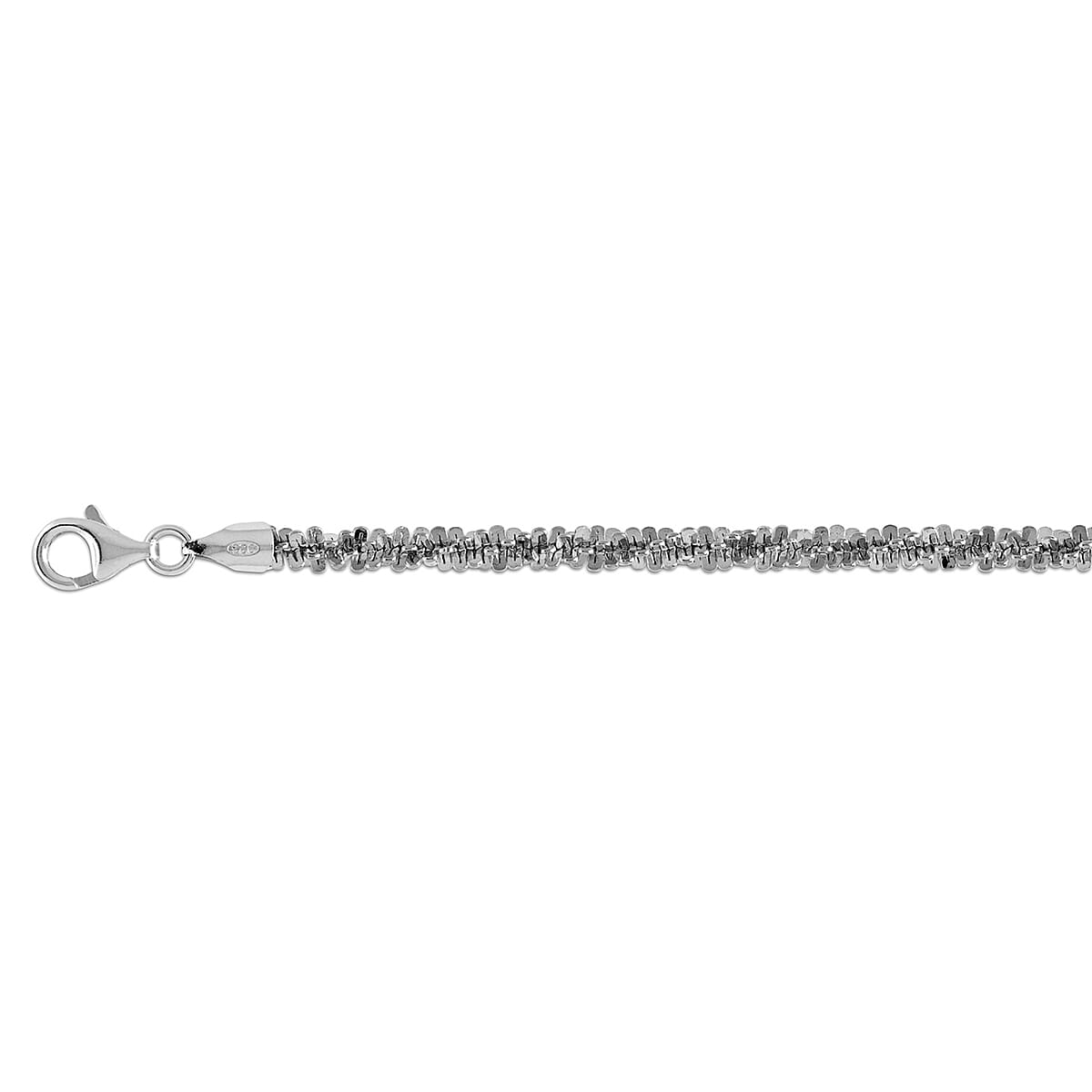 Italian Made- Sterling Silver Necklace (Size - 30) with Lobster Clasp, Silver Wt. 50.00  Gms V32649928 0