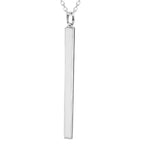 Sterling Silver NecklaceE (Size - 17)